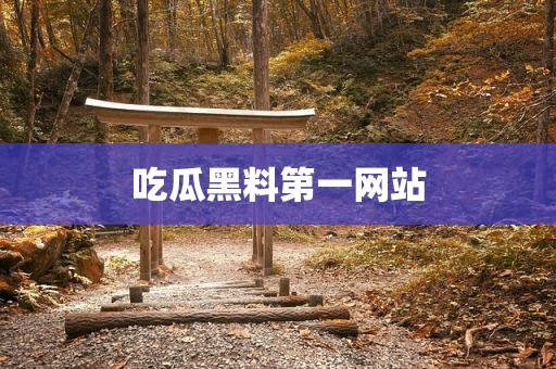 吃瓜黑料第一网站